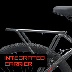 TUNGSTEN - Atom Single Speed | 26 inch Mountain Bike | Integrated Carrier | Rigid Fork | Ideal for 12+ Years | Unisex