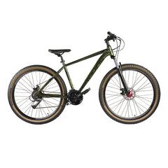 CRADIAC Alpha PRO X | 6061 Alloy Cycle| 29 T 21 Speed Gear | Bicycle for Men with Front Remote Lockout Suspension & Dual Disc Brake Mountain Bike | Ideal for 15+ Years, Unisex, Frame Size : 18 inch
