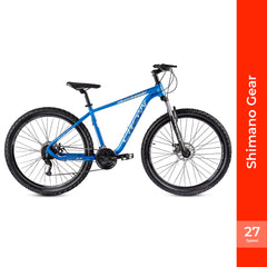 Crow FUSION 27 | 6061 ALLOY FRAME | FULLY FITTED | LOCKOUT SUSPENSION 29 T (inch) Mountain Cycle