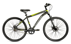 TUNGSTEN - Cross Trak Single Speed | 26" INCH Mountain Bike | HITENSILE Steel Frame | Dual DISC Brake | Front Suspension Fork | Unisex MTB