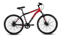 CRADIAC Stinger Single Speed 27.5 inch High Performance Mountain Cycle for Men with Front Suspension & Dual disc Brakes | Ideal for 12+ Years, Unisex, Frame Size - 18.5 Inch