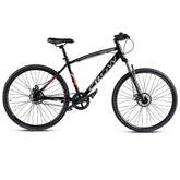 CROW - Speedliner | 18.5 Inch HI-TENSILE Steel Frame | Double Wall Alloy Rims | Dual Disc Brakes | Single Speed