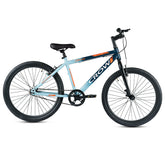 CROW - Spencer Hawk Single Speed | Blue | 27.5 INCH Mountain Bike | Dual DISC Brake | Suspension Fork | HITENSILE Steel Frame | Unisex MTB