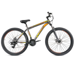 CROW - Meridian 21 Speed | 29" Unisex MTB | 21 Gear Mountain Cycle | Dual DISC Brakes | Suspension Fork | Ideal for Boys/Girls/Men/Women