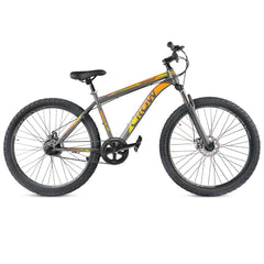 CROW - Meridian Single Speed | 29" Unisex MTB | MTB Cycle with Dual Disc Brake | HI TENSILE Steel Frame | Mountain Bike | Unisex | Ideal for 5.8 FT +