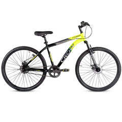 CROW - Stinger Single Speed | 27.5" INCH Mountain Bike | HITENSILE Steel Frame | Dual DISC Brakes | Suspension Fork | Unisex | Ideal for 12+ Years
