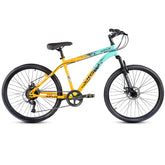 Crow HUSTLER 7 SPEED | DUAL DISC | FRONT SUSPENSION | FULLY FITTED 26 T (inch) Mountain Cycle