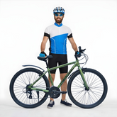 CRADIAC - SHADOWFAX 24 SPEED | 700X45 Hybrid cycle for mens adult | cycle for adults | cycles hybrid | 24 SPEED gear cycle for adults WITH RIGID FORK AND V BRAKE | IDEAL FOR 5.8FT + UNISEX