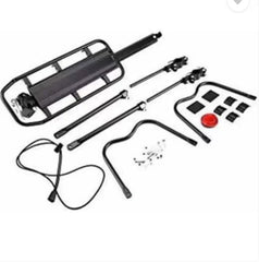 SHIVEXIM Alloy Adjustable Rear Rack 110 Lbs Capacity Aluminium Bicycle Carrier