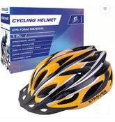 Strauss Adjustable Cycling Helmet (Yellow)