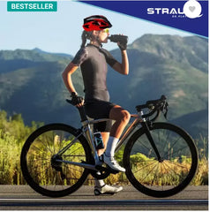 Strauss Adjustable Cycling Helmet (Red)