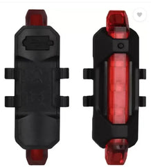 Bicycle Rear Light- 5-LED USB Rechargeable
