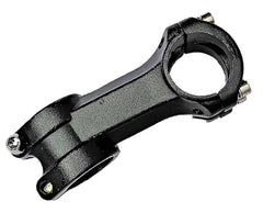 Bicycle Stem Wake Mountain Bike Stem Short Handlebar Stem Lightweight for Most Bicycle, (Aluminum Alloy Black)