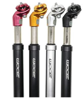DJC Bike Suspension Seatpost Shock Absorber Damper Post 27.2 30.9 31.6 mm, Lightweight Aluminum Body