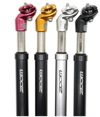 DJC Bike Suspension Seatpost Shock Absorber Damper Post 27.2 30.9 31.6 mm, Lightweight Aluminum Body