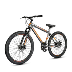Cradiac Squad Single Speed High Performance Steel Mountain Cycles for Men with Front Suspension & Dual Disc Brake MTB Bike 29 T | Ideal for 15+ Years, Unisex, Frame Size : 18.5 inch