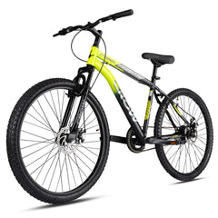CROW - Stinger Single Speed | 27.5" INCH Mountain Bike | HITENSILE Steel Frame | Dual DISC Brakes | Suspension Fork | Unisex | Ideal for 12+ Years