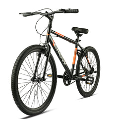 CROW Spencer Single Speed | 26" INCH City Bike | Black | HITENSILE Steel Frame