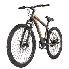 CROW - Meridian Single Speed | 29" Unisex MTB | MTB Cycle with Dual Disc Brake | HI TENSILE Steel Frame | Mountain Bike | Unisex | Ideal for 5.8 FT +