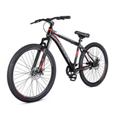 Cradiac Xplorer Single Speed High Performance Steel Mountain Cycles for Men with Front Suspension & Dual Disc Brake MTB Bike 29 T | Ideal for 15+ Years, Unisex, Frame Size : 18.5 inch