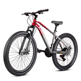 CRADIAC TOP Gun 21 Speed High Performance Steel Mountain Cycles for Men with Front Suspension & Dual Disc Brake| 26" T 7 Geared MTB Bike | Ideal for 14+ Years, Unisex, Frame Size : 17 Inch (Copy)