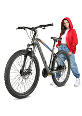 CRADIAC - XC 900 GEN 3 | MTB 24 Gear Cycle | 29 INCH Alloy Cycle for Men | 24 Speed Mountain Bike with 6061 Aluminium Frame, Disc Brakes & Zoom Lockout Suspension Fork | 14+ Years & 5.8FT +, Unisex