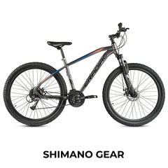 CRADIAC - XC 900 GEN 3 | MTB 24 Gear Cycle | 29 INCH Alloy Cycle for Men | 24 Speed Mountain Bike with 6061 Aluminium Frame, Disc Brakes & Zoom Lockout Suspension Fork | 14+ Years & 5.8FT +, Unisex