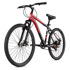 TUNGSTEN - Urban Mount 7 Speed | 7 Gears | 27.5 INCH Mountain Bike | HITENSILE Steel Frame | Dual DISC Brake | Ideal for 12+ Years | Ideal for 5.4FT to 5.8FT | Unisex