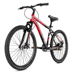 Cradiac Stinger X7 Single Speed Cycle for Men with Dual Disc Brakes & Front Suspension Fork, 29 T Single Speed Bicycle for Adults with Hitensile Steel Frame,for 12+ Years Unisex, 18.5 Inch Frame