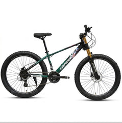 CRADIAC Terminator X | 21 Gear Shimano Gear | Hydraulic Dual disc Brake | 26T Mountain Bike | Double Crown Front Suspension | Stunt Cycle |Dual Tone Paintjob | Stunt Cycle (British Racing Green) |