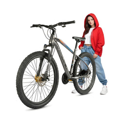 CRADIAC - XC 900 GEN 4 | 24 Gear Cycle for Boys | 27.5 INCH Alloy Cycle for Men | 24 Speed Mountain Bike with Aluminium Frame, Disc Brakes & Zoom Lockout Suspension | Hydraulic Disc Brakes