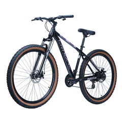 CRADIAC Xtreme 21 Speed | 18.5 INCH HI-TENSILE Steel Frame | 29T Mountain Bike | Front Suspension | Dual DISC