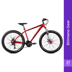CROW - Rogue | 21 Speed Alloy Bike | 27.5 MTB | 21 Speed Mountain Bike | Suspension Fork | Dual DISC Brake | Ideal for Boys/Girls/Men/Women