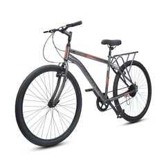 TUNGSTEN - Atom Single Speed | 26 inch Mountain Bike | Integrated Carrier | Rigid Fork | Ideal for 12+ Years | Unisex