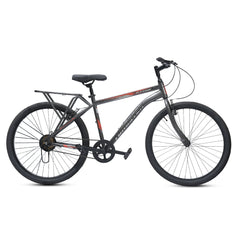 TUNGSTEN - Atom Single Speed | 26 inch Mountain Bike | Integrated Carrier | Rigid Fork | Ideal for 12+ Years | Unisex