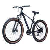 CRADIAC Xtreme 7 Speed | 18.5 INCH HI-TENSILE Steel Frame | 29T Mountain Bike | Front Suspension | Dual DISC