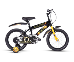 Hero Blast 16T Kids Cycle with Training Wheels and mudgaurds | Easy Self-Assembly | Cycle for Age 4 to 8 Years Boys and Girls 12 Inches