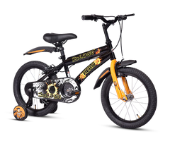 Hero Blast 16T Kids Cycle with Training Wheels and mudgaurds | Easy Self-Assembly | Cycle for Age 4 to 8 Years Boys and Girls 12 Inches