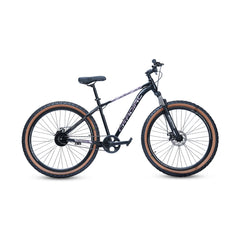 CRADIAC Dexter Single Speed | 18.5 INCH HI-TENSILE Steel Frame | 27.5T Mountain Bike | Front Suspension | Dual DISC