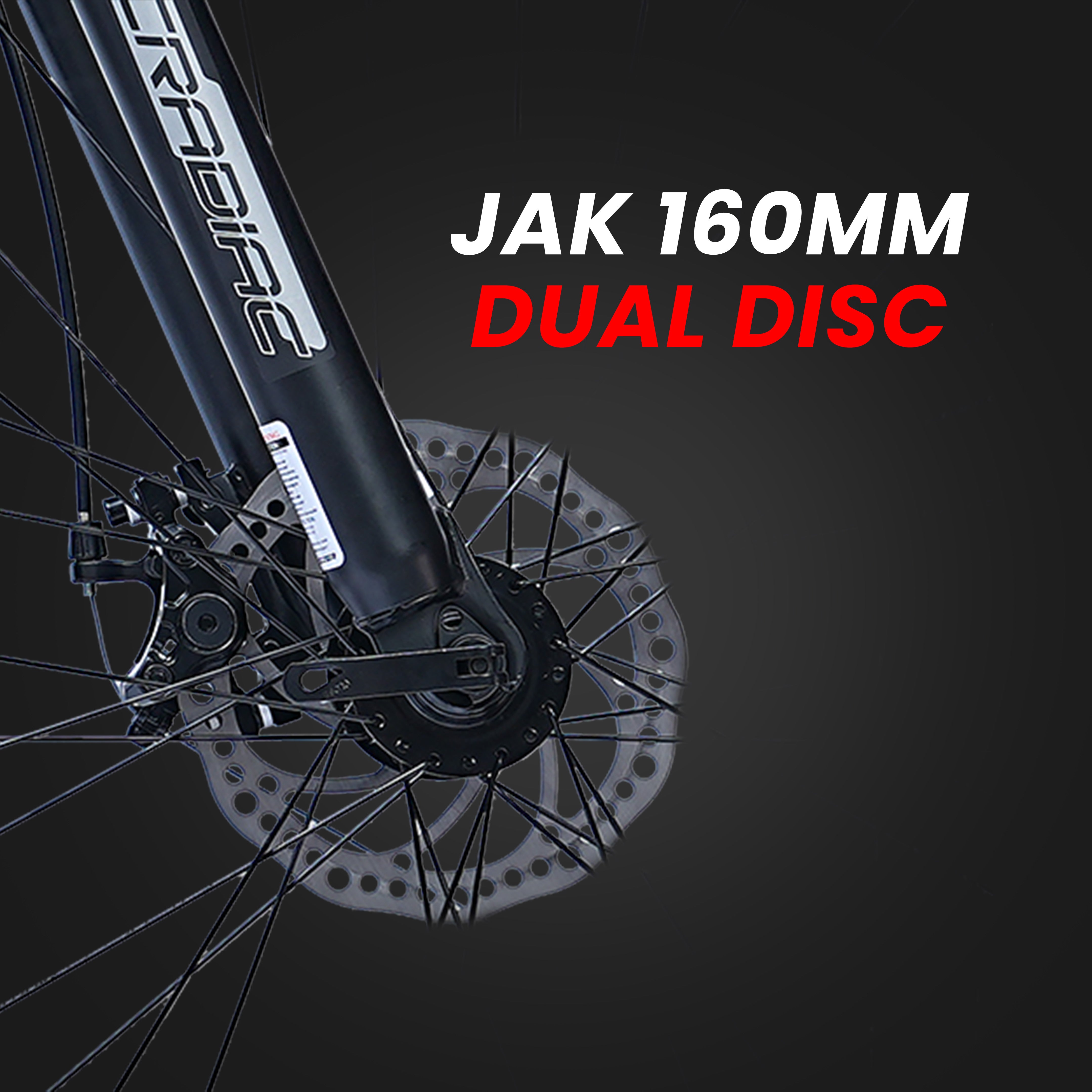 CRADIAC Xtreme 21 Speed | 18.5 INCH HI-TENSILE Steel Frame | 29T Mountain Bike | Front Suspension | Dual DISC