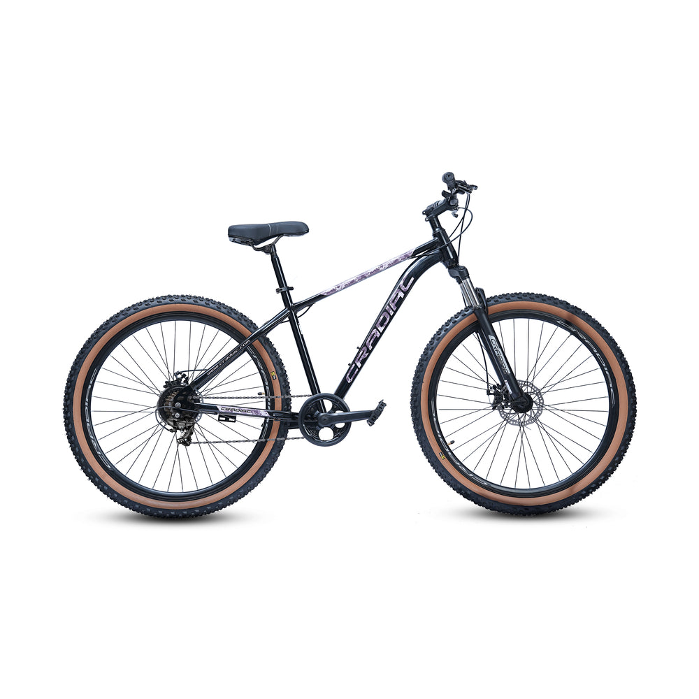 CRADIAC Xtreme 7 Speed | 18.5 INCH HI-TENSILE Steel Frame | 29T Mountain Bike | Front Suspension | Dual DISC