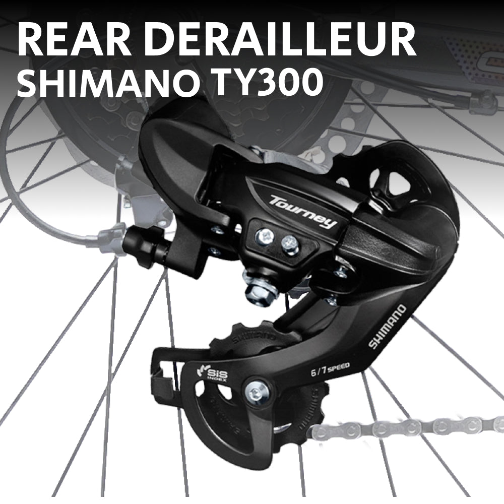 CRADIAC Dexter 7 Speed | 18.5 INCH HI-TENSILE Steel Frame | 27.5T Mountain Bike | Front Suspension | Dual DISC