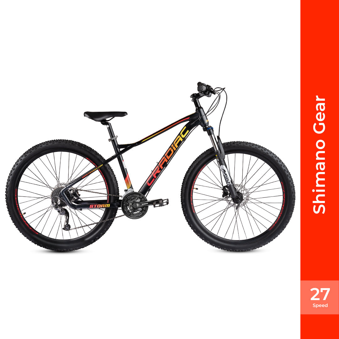 Buy Cradiac Storm 27 Speed Black MTB – Cradiac Sports