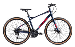 CRADIAC - Concept X | 24 Speed Gear GRAVEL Cycle | 700 * 47 C Bike | Rigid Fork | 6061 Alloy Frame | 700 * 35C Nylon Tires | Shimano hydraulic Dual DISC Brakes | Ideal for 15+ Years Men/Boys/Girls