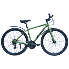 CRADIAC - SHADOWFAX 24 SPEED | 700X45 Hybrid cycle for mens adult | cycle for adults | cycles hybrid | 24 SPEED gear cycle for adults WITH RIGID FORK AND V BRAKE | IDEAL FOR 5.8FT + UNISEX