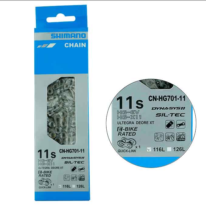 SHIMANO CN-HG701 11 SPEED CHAIN