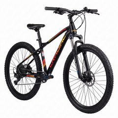 CRADIAC Storm GT 1×9 Speed | 27.5 Inch Mountain Bike | 9 Speed Shimano CUES | Shimano Hydraulic Disc Brakes | SR Suntour Lockout Suspension | Aluminium Frame | Unisex | Cycle for Boys