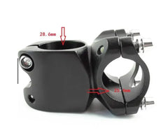 FASTPED®Aluminum Alloy Bicycle Handlebar Riser Stem for Mountain Bike, Road Bike, Cycling (C)