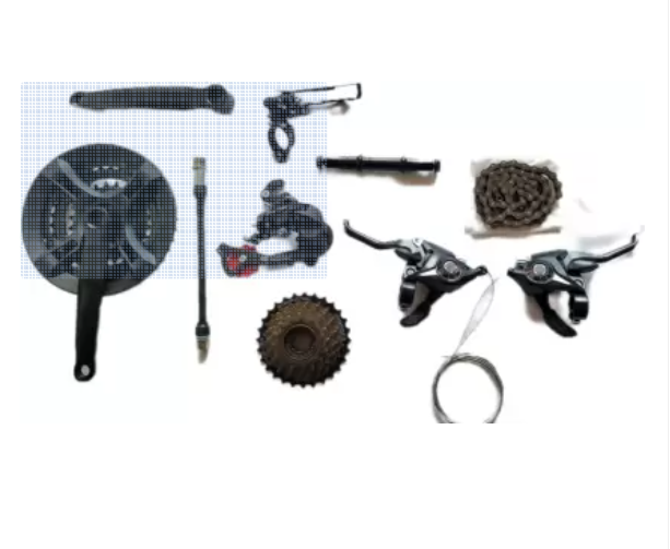 21 SPEED GEAR SET Cycling Kit – Cradiac Sports - Main Image