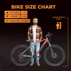 CRADIAC - XC 3000 | 2x11 Speed Gear Cycle | 27.5" Inch Mountain Bike | Hydraulic Disc Brakes | SR SUNTOUR Lockout Suspension | High Performance Alloy Frame | for 14+ Boys/Girls/Men